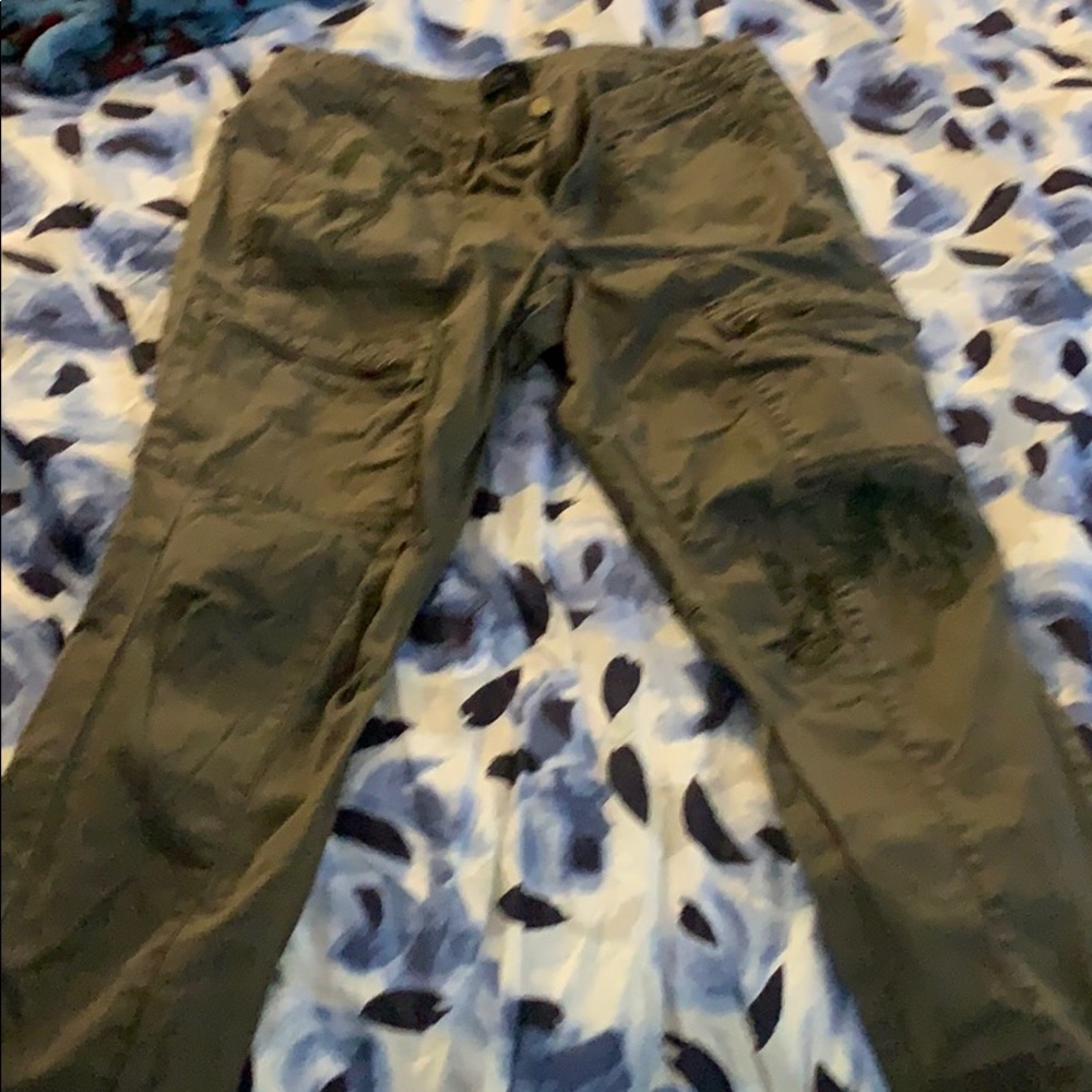 WHBM pants with embroidery size 10